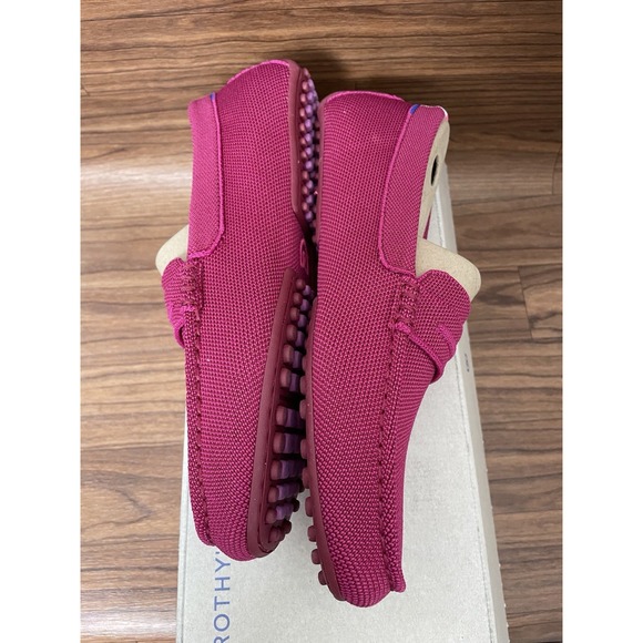 NEW Rothy's The Driver Raspberry Pink Women's Size 8 Knit Loafer - Picture 2 of 8